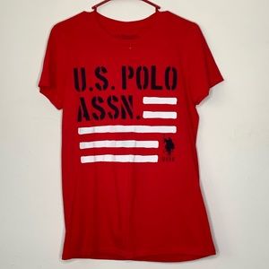 Red U.S. Polo Assn Shirt